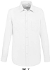 Camisa Hombre Boston Fit Manga Larga Sols - Color Blanco